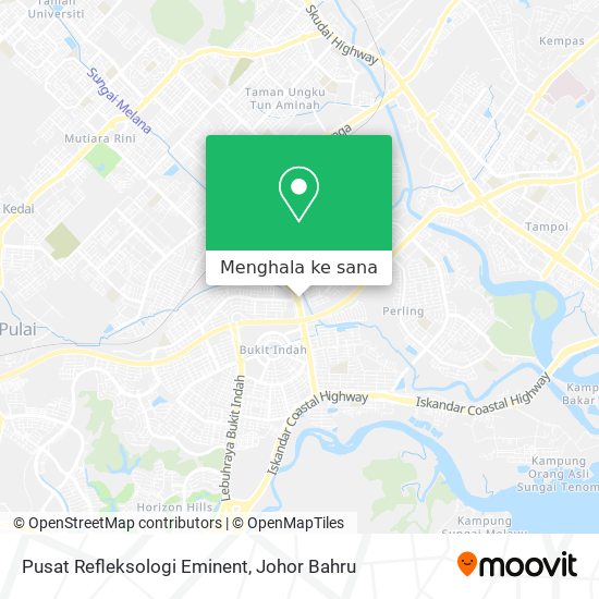 Peta Pusat Refleksologi Eminent