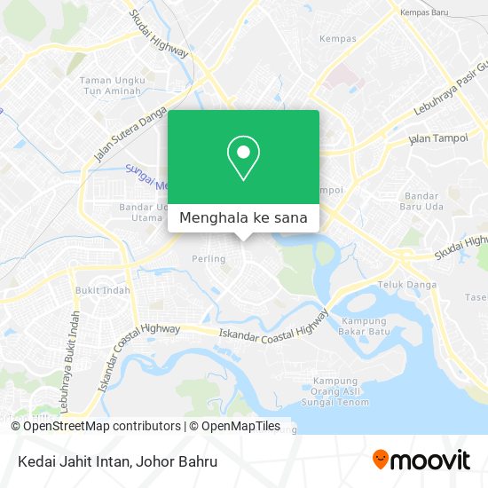 Peta Kedai Jahit Intan