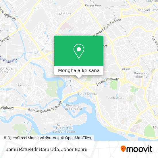 Peta Jamu Ratu-Bdr Baru Uda