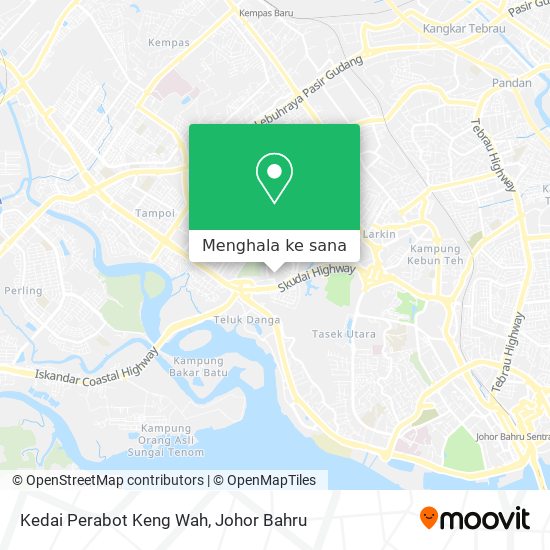 Peta Kedai Perabot Keng Wah