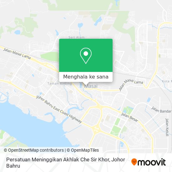 Peta Persatuan Meninggikan Akhlak Che Sir Khor