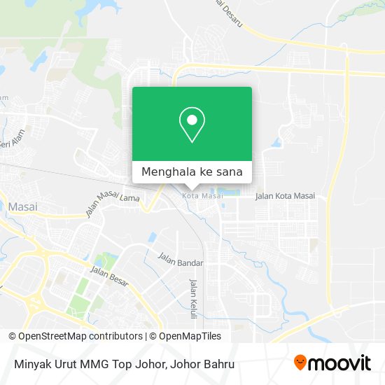 Peta Minyak Urut MMG Top Johor