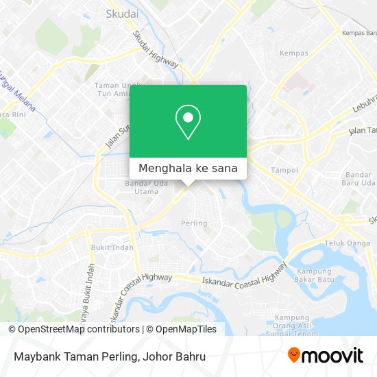 Peta Maybank Taman Perling