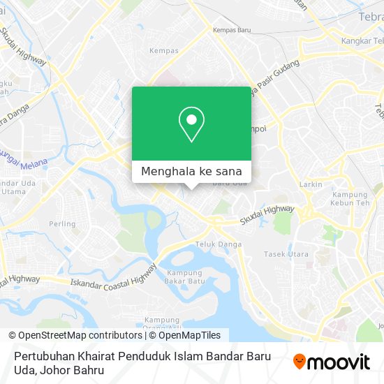Peta Pertubuhan Khairat Penduduk Islam Bandar Baru Uda