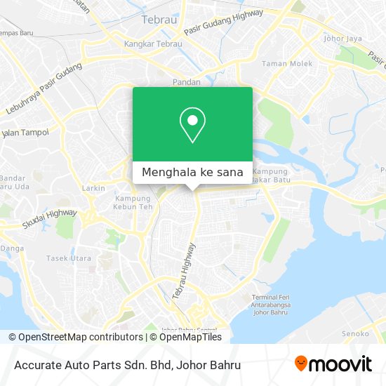 Peta Accurate Auto Parts Sdn. Bhd