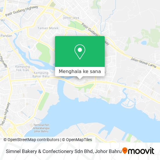 Peta Simnel Bakery & Confectionery Sdn Bhd