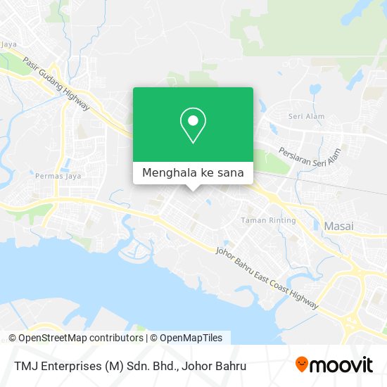 Peta TMJ Enterprises (M) Sdn. Bhd.