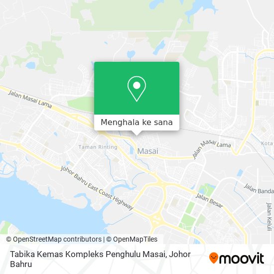 Peta Tabika Kemas Kompleks Penghulu Masai