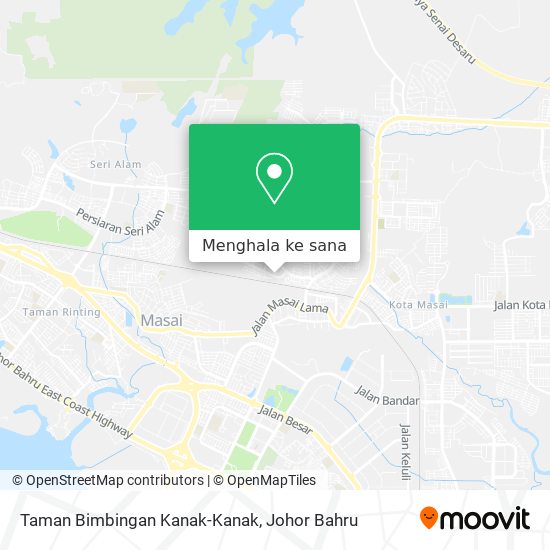 Peta Taman Bimbingan Kanak-Kanak