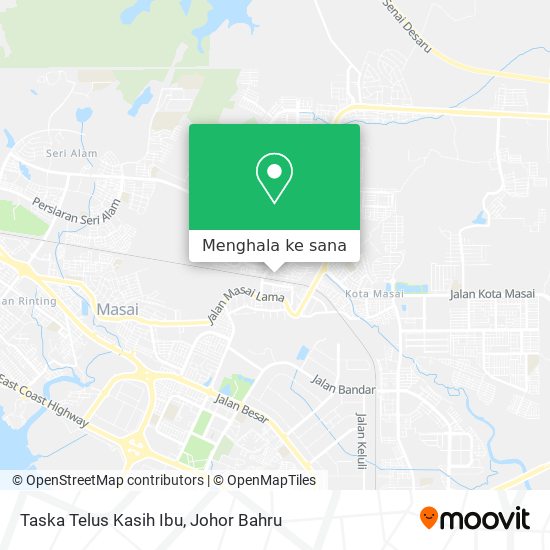 Peta Taska Telus Kasih Ibu