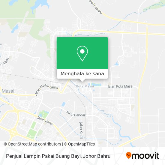 Peta Penjual Lampin Pakai Buang Bayi