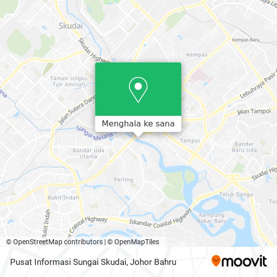 Peta Pusat Informasi Sungai Skudai