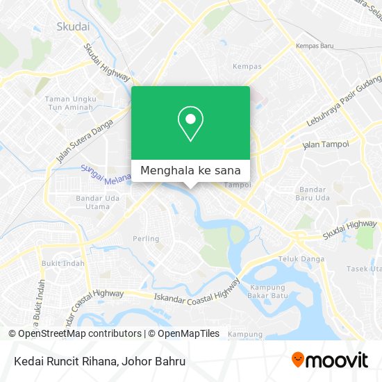 Peta Kedai Runcit Rihana