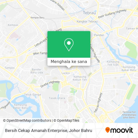 Peta Bersih Cekap Amanah Enterprise