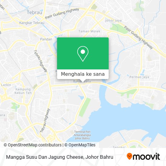 Peta Mangga Susu Dan Jagung Cheese