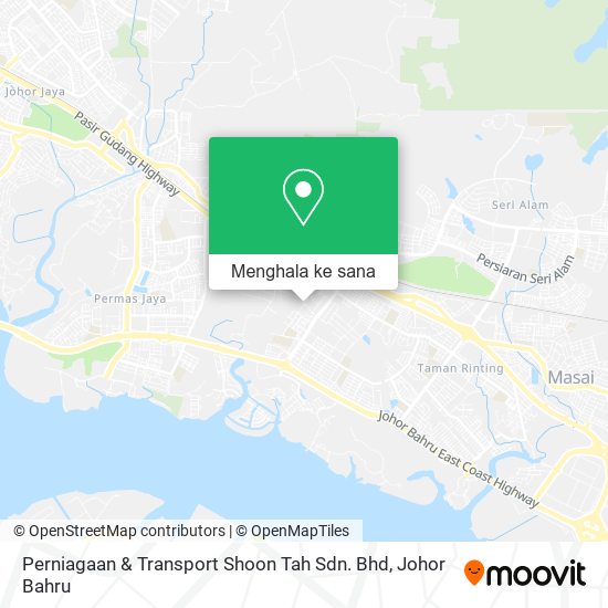 Peta Perniagaan & Transport Shoon Tah Sdn. Bhd