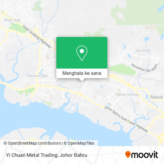 Peta Yi Chuan Metal Trading