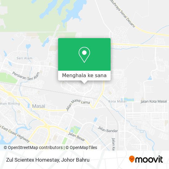 Peta Zul Scientex Homestay