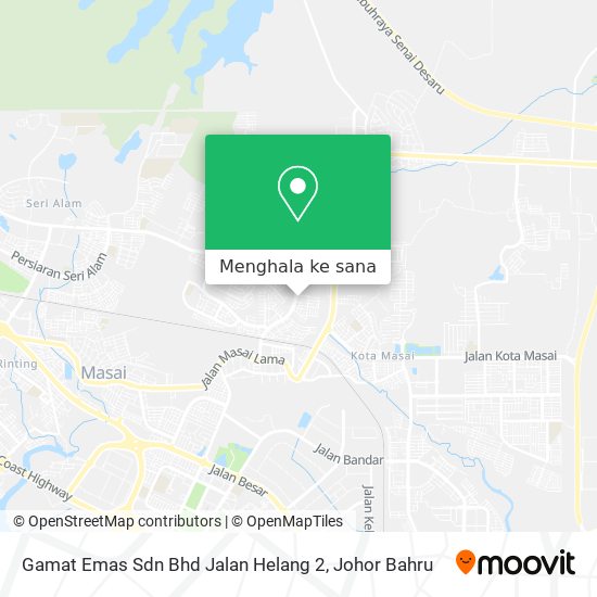 Peta Gamat Emas Sdn Bhd Jalan Helang 2