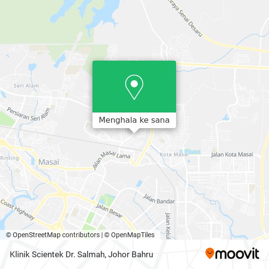 Peta Klinik Scientek Dr. Salmah