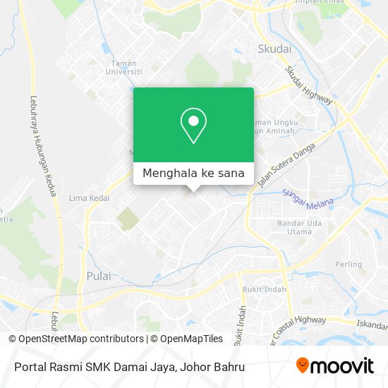Peta Portal Rasmi SMK Damai Jaya