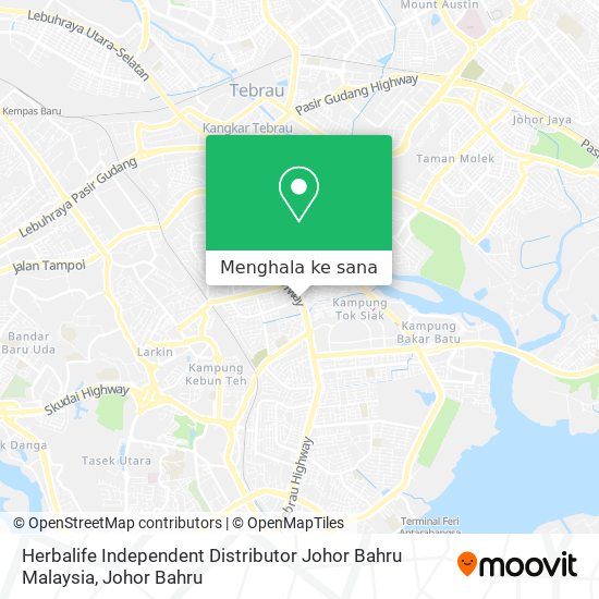 Peta Herbalife Independent Distributor Johor Bahru Malaysia