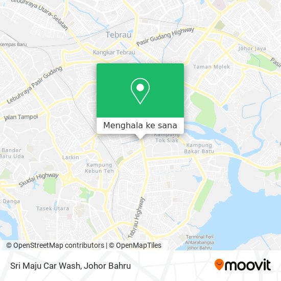 Peta Sri Maju Car Wash