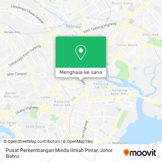 Peta Pusat Perkembangan Minda Ilmiah Pintar