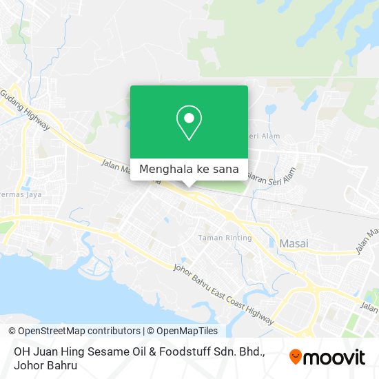 Peta OH Juan Hing Sesame Oil & Foodstuff Sdn. Bhd.