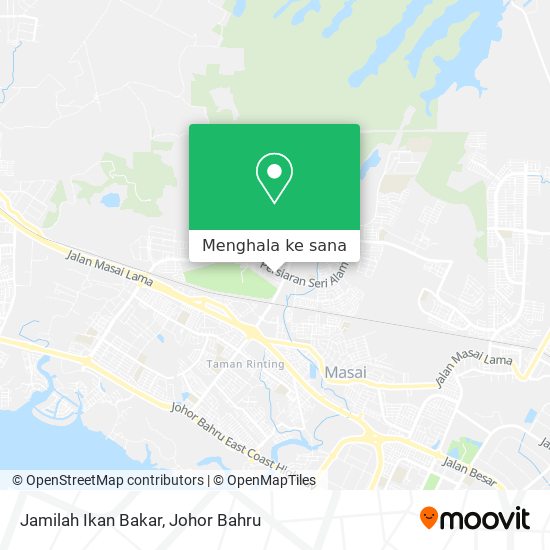 Peta Jamilah Ikan Bakar