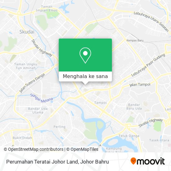 Peta Perumahan Teratai Johor Land
