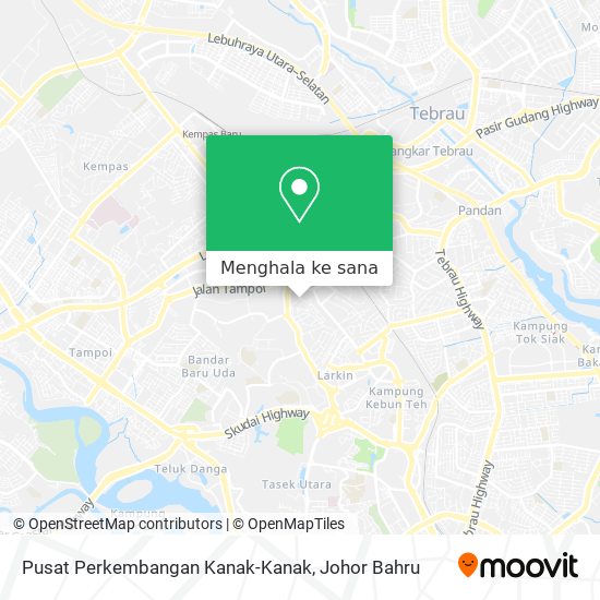 Peta Pusat Perkembangan Kanak-Kanak