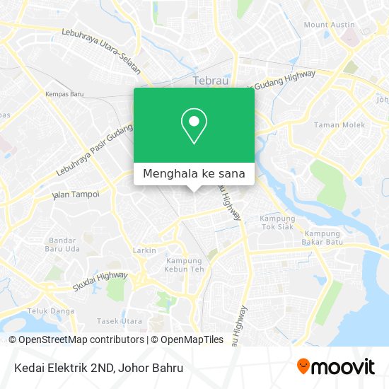 Peta Kedai Elektrik 2ND