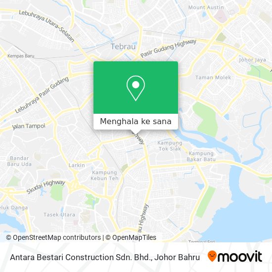 Peta Antara Bestari Construction Sdn. Bhd.