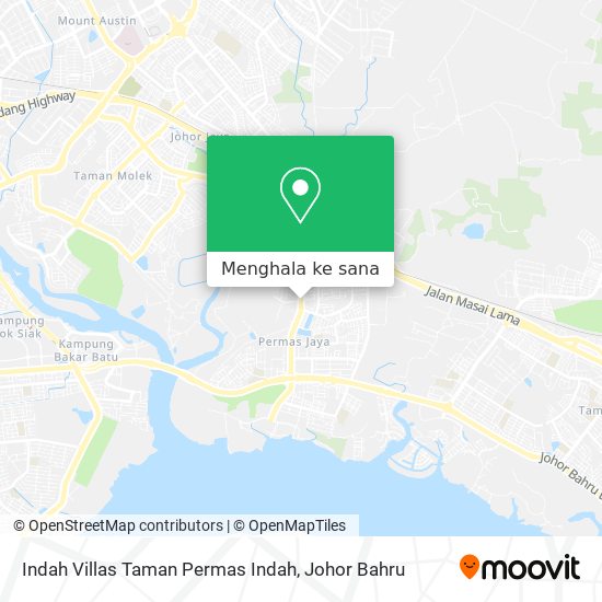 Peta Indah Villas Taman Permas Indah