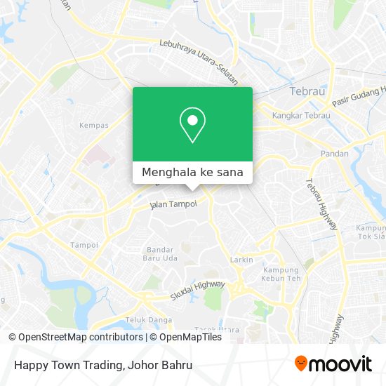 Peta Happy Town Trading