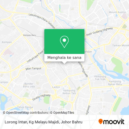 Peta Lorong Intan, Kg Melayu Majidi