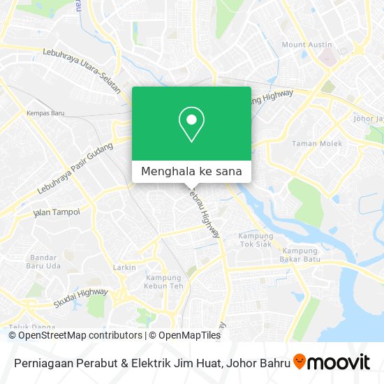 Peta Perniagaan Perabut & Elektrik Jim Huat