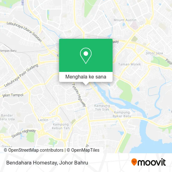 Peta Bendahara Homestay