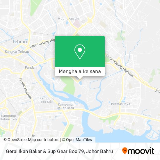 Peta Gerai Ikan Bakar & Sup Gear Box 79