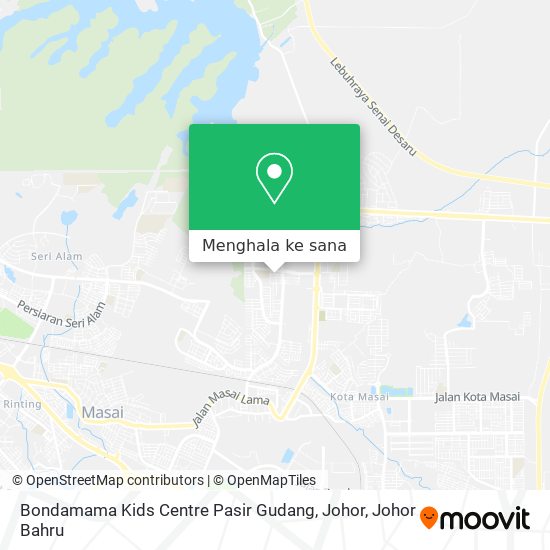 Peta Bondamama Kids Centre Pasir Gudang, Johor