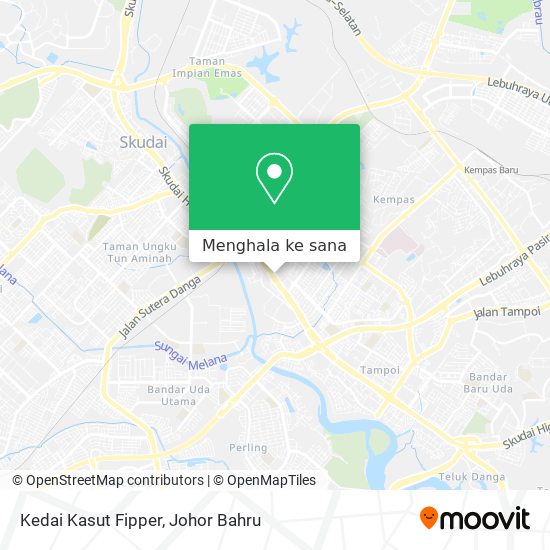 Peta Kedai Kasut Fipper