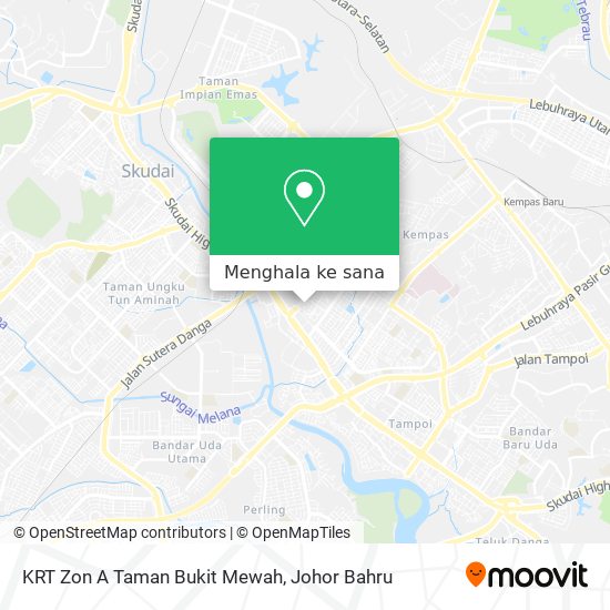 Peta KRT Zon A Taman Bukit Mewah