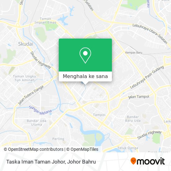 Peta Taska Iman Taman Johor