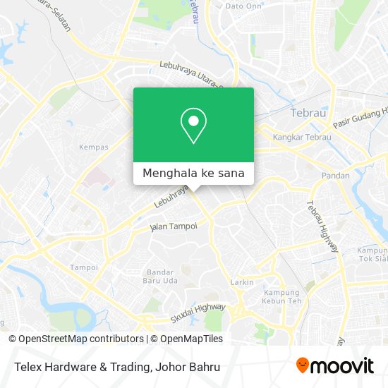 Peta Telex Hardware & Trading