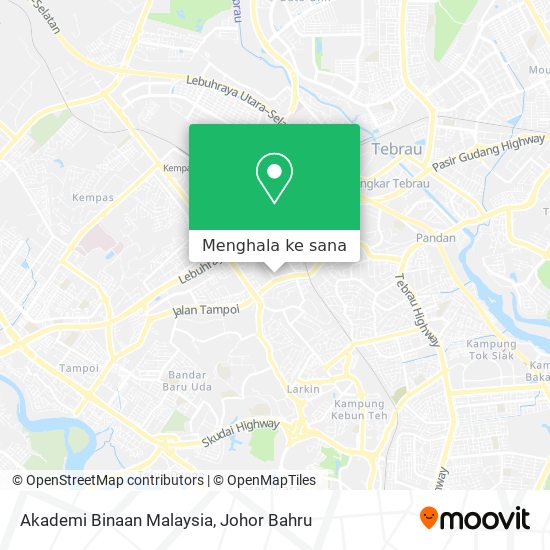 Peta Akademi Binaan Malaysia