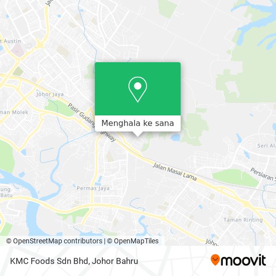 Peta KMC Foods Sdn Bhd