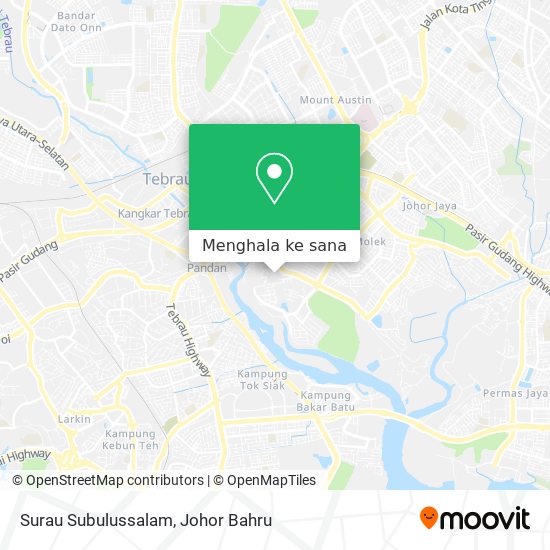 Peta Surau Subulussalam
