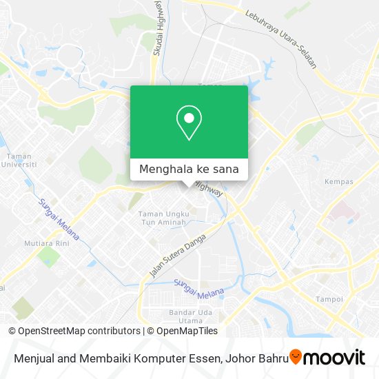 Peta Menjual and Membaiki Komputer Essen