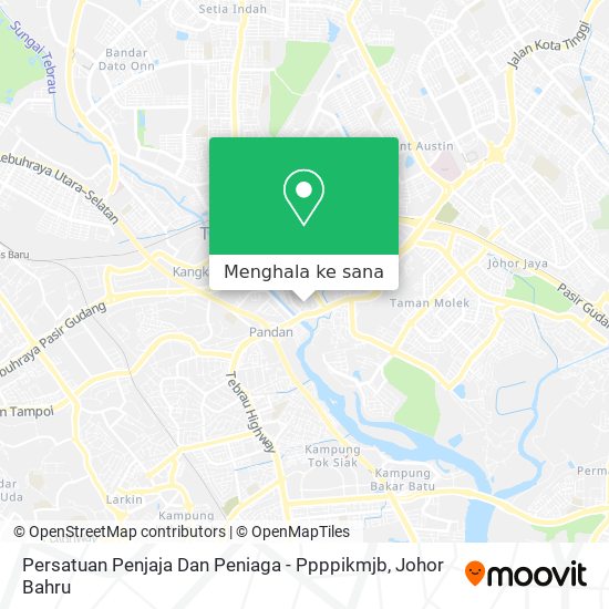 Peta Persatuan Penjaja Dan Peniaga - Ppppikmjb